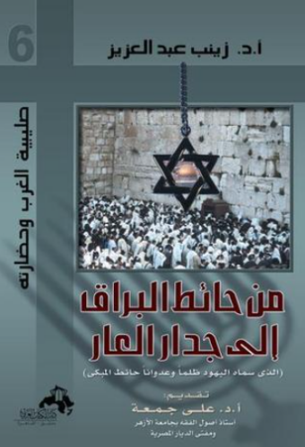 تحميل كتاب من حائط البراق إلى جدار العار لزينب عبد العزيز PDF مجانا غلاف الكتاب